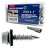 #10 x 1" Hex Head Sheet Metal Roof Screws, Rustpert Coating Metal to Wood siding Screws, 60 Pieces...