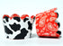 Cow and Bandana Cupcake Wrappers for Kids Birthday Parties, Baby Showers, Farm themed Bridal Showers/Weddings, and School Events. Set of 24 Revers...