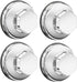 SANNO Suction Cups replacement for shower caddy sope dish double hooks- Set of 4 Suction Cups...