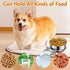 Dog Kennel Food and Water Bowls, 2 Pack Hanging Metal Dog Bowls No Spill, Stainless Steel Dog Dish for Small & Medium Dogs (6.3 * 2.6” & 5.5 * 2.4...