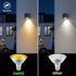 LED Bug Light Bulbs, 1900K Yellow Outdoor PAR30 Flood Lights, Dusk to Dawn Auto On/Off Porch Lights, Waterproof, Replace up to 100W for Garage Hal...