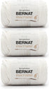Bernat Macrame Natural Yarn - 3 Pack of 250g/8.8oz - Cotton - #6 Super Bulky - Knitting, Crocheting & Crafts......