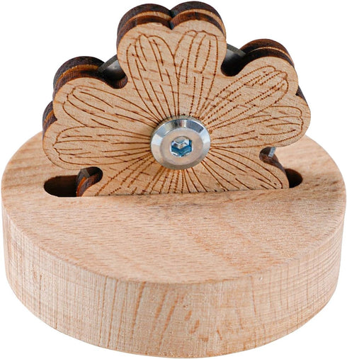 Thread Cutter for Quilting Sewing,Tabletop Yarn Cutter with Blade Saver,Thread Cutting DIY Tools with Anti-slip Stand for Sewing Seam (Daisy)...