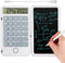 Hion Calculators,12-Digit Large Display Rechargeable Pocket Office Desktop Calculator with Erasable Wiriting Tablet,Mute Basic Desk Calculators wi...
