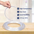 16 Feet - 3/16" ID x 1/4" OD Clear Vinyl Tubing, Translucent Plastic PVC Tubing Hose Pipe for Water Air Pump...