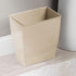 iDesign Small Bathroom Trash Can, Ideal for Primary and Guest Bathroom or Office, Brown, Made in USA...