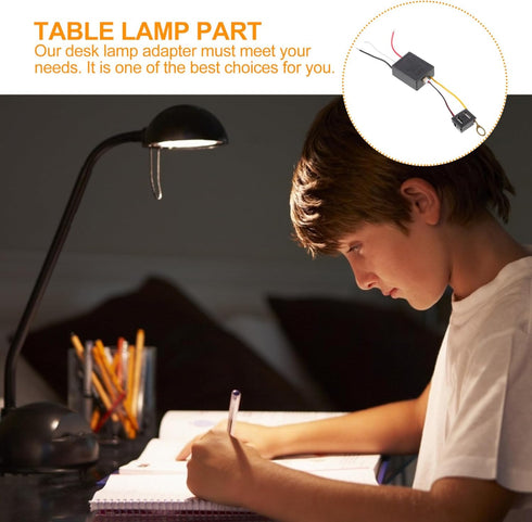 DOITOOL 2 Pcs Lamp Adapter Table Light Adapter USB Adapters Table Light Charger Desk Lamp Accessory USB a Charger Charger USB Adaptor USB Charger ...