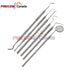 Dental Tools, 6 Pack Upgraded Professional Teeth Cleaning Tools Stainless Steel Dental Scaler Pick Tools Set Plaque Remover Kit PR-348...