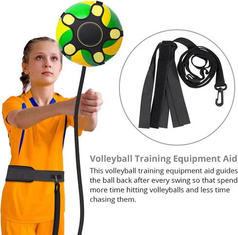 Tanice Volleyball Training Aids Soccer Trainer Solo Practice Trainer for Serving, Setting, Spiking & Arm Swing...