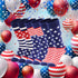 BISOUSOX American Flag Socks Mens Dress Socks 9-12 Funny Crazy Novelty Business Wedding Crew Groomsman President Sock...