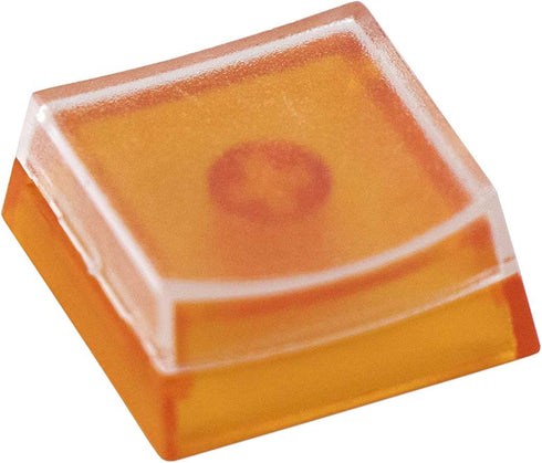 X-keys Keycap Cherry MX Compatible (1x1, Orange, 10 Pack)...