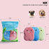 Nocciola Gummy Bear Dog Toys with a Bag, Plush Squeaky Dog Toy Set,Cute Stuffed Dog Chew Toys, for Small to Medium Dogs...