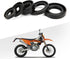 Engine Oil Seal Replacing Engine Oil Seal 5Pcs, 110cc 125cc 140cc Engine Crankshaft Seal Gear Crank Case Oil Seal for PIT PRO Trail Quad Dirt Bike...
