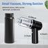 Cordless Handheld Vacuum, Car Vacuum Cleaner, Mini Hand Held Vacuuming Portable Rechargeable 2 in 1 Sucking Blowing for Home Office and Car...