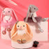 Ballerina Dolls Plush Bunny Rabbit Soft Toys Ballet Dance Recital Gifts for Girls Pink 15.5 Inches...