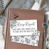 m&h invites 50 Modern Floral Bridal Shower Recipe Request Cards - Invitation Inserts...