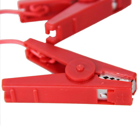 Farm Electric Fence Polywire Jump Connector Fencing System Wire Electric Fence Jump Cable with Crocodile Clip...