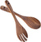 Muso Wood Acacia Salad Servers, 12-inch Wooden Salad Tongs for Serving Salad Mixes, Set of 2 (Acacia salad servers)...