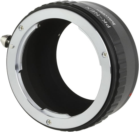Haoge Lens Mount Adapter for Pentax K PK Mount Lens to Sony E Mount NEX Camera a3000 a3500 a5000 a5100 a6000 a6400 a6500 A7 A7R A7S A7II A7RII A7S...