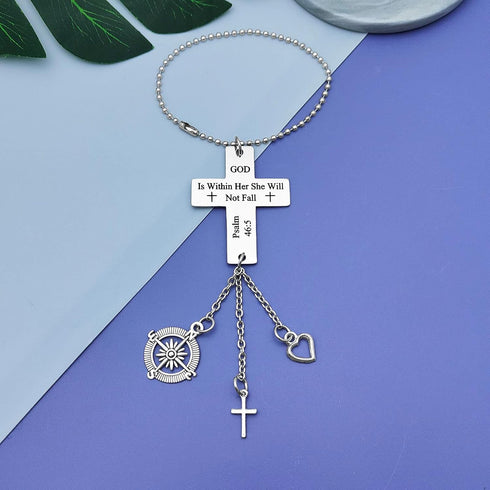 Christian Gifts for Women Inspirational Religious Gifts for Women Best Friend Sisters Mom Aunt Car Hanging Ornament for Women Religious Encouragin...