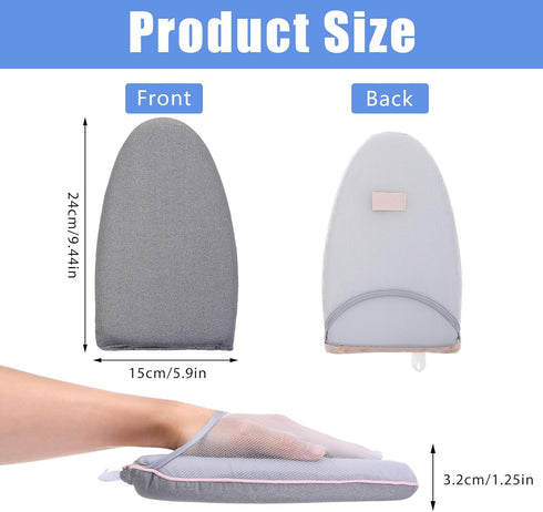 Garment Steamer Ironing Gloves with Finger Loop, Heat Resistant Waterproof Ironing Mitt Anti steam Glove Garment Steamer Accessories for Clothes (...