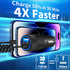 ?MFi Certified?iPhone Car Charger Fast Charging, Braveridge 4.8A Dual USB Power Cigarette Lighter Car Charger Adapter with 6FT Lightning Coiled Ca...