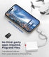 SD Card Reader for iPhone iPad, Oyuiasle Trail Game Camera SD Card Viewer with Dual Slot for MicroSD/SD, Lightening&USBC Dual-Connector Memory Car...