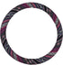 CAR PASS Boho Steering Wheel Cover, Ethnic Flax Cloth Universal Steering Wheel Cover,Anti-Slip Design,Most of Vehicles,Cars,SUV,Vans...