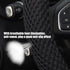 1 PC Car Breathable Stretch Elastic Steering Wheel Cover, Microfiber Breathable Ice Silk Protective Cover, Universal 14.5-15In Warm in Winter Cool...