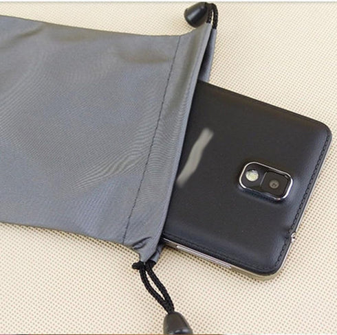 3 PCS Waterproof Carrying Storage Pouch Case Bags Drawstring Pocket Bags for Phones Power Bank Data Cable MP3 MP4 Accessories Bracelets Necklaces ...