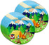 Camping Adventure Birthday Party Supplies Set Plates Napkins Cups Tableware Kit for 16...