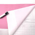 LovingWay 14.7 feet Wallpaper Roll Two-Tone Drawer Liner 17.7x177 Inch Self-Adhesive Corner Shelving Paper Multi Use Furniture PVC Protector Pink ...