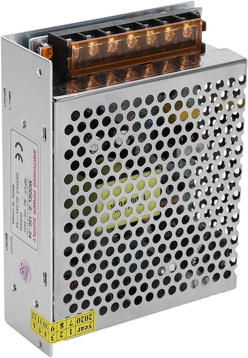 DC24V Output Switch Power Supply Driver Aluminum Alloy Voltage Converter LED Screen Strip Light 3 Dimensional Printer Power Supply Transformer(S?1...