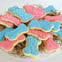 Bone Cookie Cutters Set for dog treats, 3 Piece Dog Bone Biscuit Cutters Set with Red Environmental PVC for Baking...