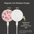 Sonix Magsafe Charger | Compatible with MagSafe for iPhone 14/13/12 Series | Fast Magnetic Wireless Charger + USB-C 6.5ft Cable (Cottage Floral Pi...