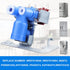 WR57X10032 Refrigerator Water Inlet Valve Dual solenoid by Romalon Fit for G.E Hot-point Refrigerator Replace WR57X10051 AP3672839 PS901314 AH304374 AP3192626