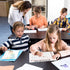 Dry Erase Division Chart White Board, 9" x 12" Double Side Table Math Manipulatives Lapboard for Kids Students Classroom Home...