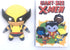 Monogram X-Men 3D Foam Magnet Two Piece Set Bundle - Wolverine 97 & Gaint-Size X-Men Comic Book Cover #1 Magnet - Magnets for Refrigerators and Lo...