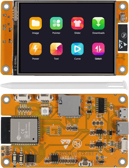 ESP32 Touchscreen 2.8 Inch LCD TFT Module with Touch Screen Display Module ESP-WROOM-32 2.8" 240x320 Smart Display Screen for Arduino LVGL WIFI Bl...