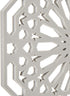 Mintrico Silicone Trivet Mat Pad for Hot Dishes Set of Two (White & Grey Octagon)…...