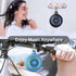 Bluetooth Shower Speaker Waterproof | Small Portable Bluetooth Speaker Wireless with Clip | Powerful Bass and Louder Volume | Colorful Lights and ...
