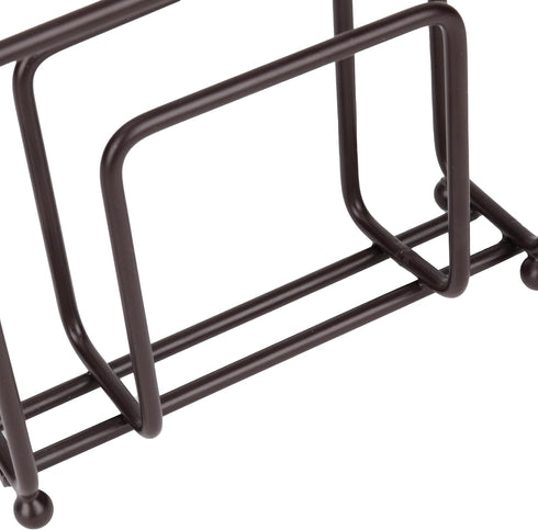 Napkin Holder for Table, Kitchen, Dining Room, Napkin Dispenser, Indoor & Outdoor Table, Countertop, Metal, Brown...