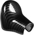 Fydun Gear Shift Knob Car Carbon Fiber Interior Shift Knob Cover Trim Shift Knob Cover Handbrake Grip Interior Decor for A5 / 2012-2016...