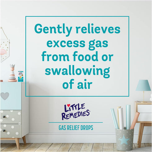 Little Remedies Gas Relief Drops, Natural Berry Flavor, Safe For Newborns, 1 fl oz...