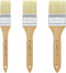 XDT#2827 Hake Artist Paint Brush 3 Piece Set, Hog Bristle Paint Brush for Acrylic Painting, Flat Brushes for Art, Wall and Craft Painting, Acrylic...