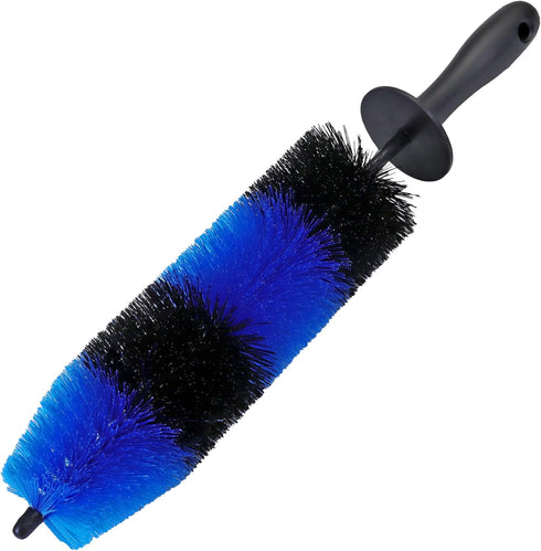 TAKAVU Master Wheel & Tire Brush, Easy Reach Wheel and Rim Detailing Brush Long Soft Bristle, Car Tire Brush, Wheel Scrub Brush, Multipurpose use ...