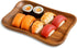 Woodard & Charles Acacia Medium Pinched Serving Tray, 9.5" x 6"...