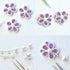 PH PandaHall 690pcs Half Round Pearl Beads 6 Sizes Flat Back Pearl Cabochon Faux Pearl Beads for DIY Scrapbook Phone Case Wedding Decor Hair Acces...