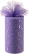 Glitter Tulle Rolls, 6” by 50 Yards (150FT) Netting Fabric Tulle for Tutu Skirts Sewing Birthday Wedding Party Decoration (Lavendar)...