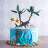 9 Pack Shark Cake Topper Shark Figurines Decoration for Kids Baby Shower Ocean Theme Birthday Party...